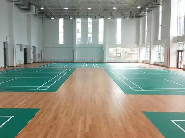 莞城羽毛球馆地板